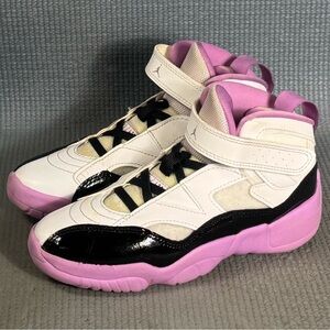 Nike Air Jordan Jumpman Two Trey White Barely Grape Shoes DQ3482-105 TD Sz 13C